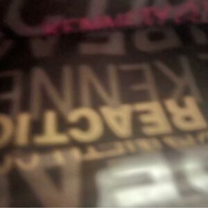 Black Phone Case with Gold Lettering for Women